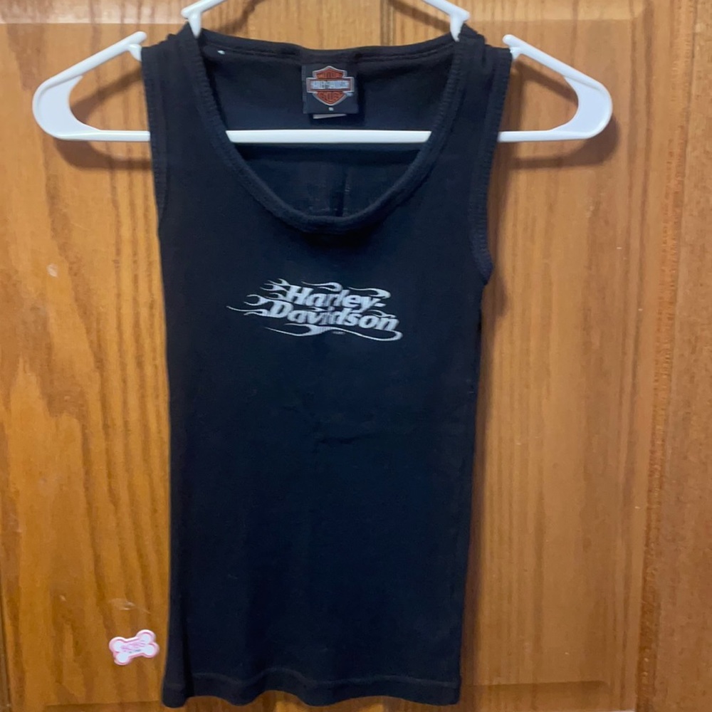 Vintage Harley Davidson tank